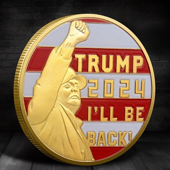 New 2024 Commemorative Coin Let's Be Brandon - Picture 2 of 4